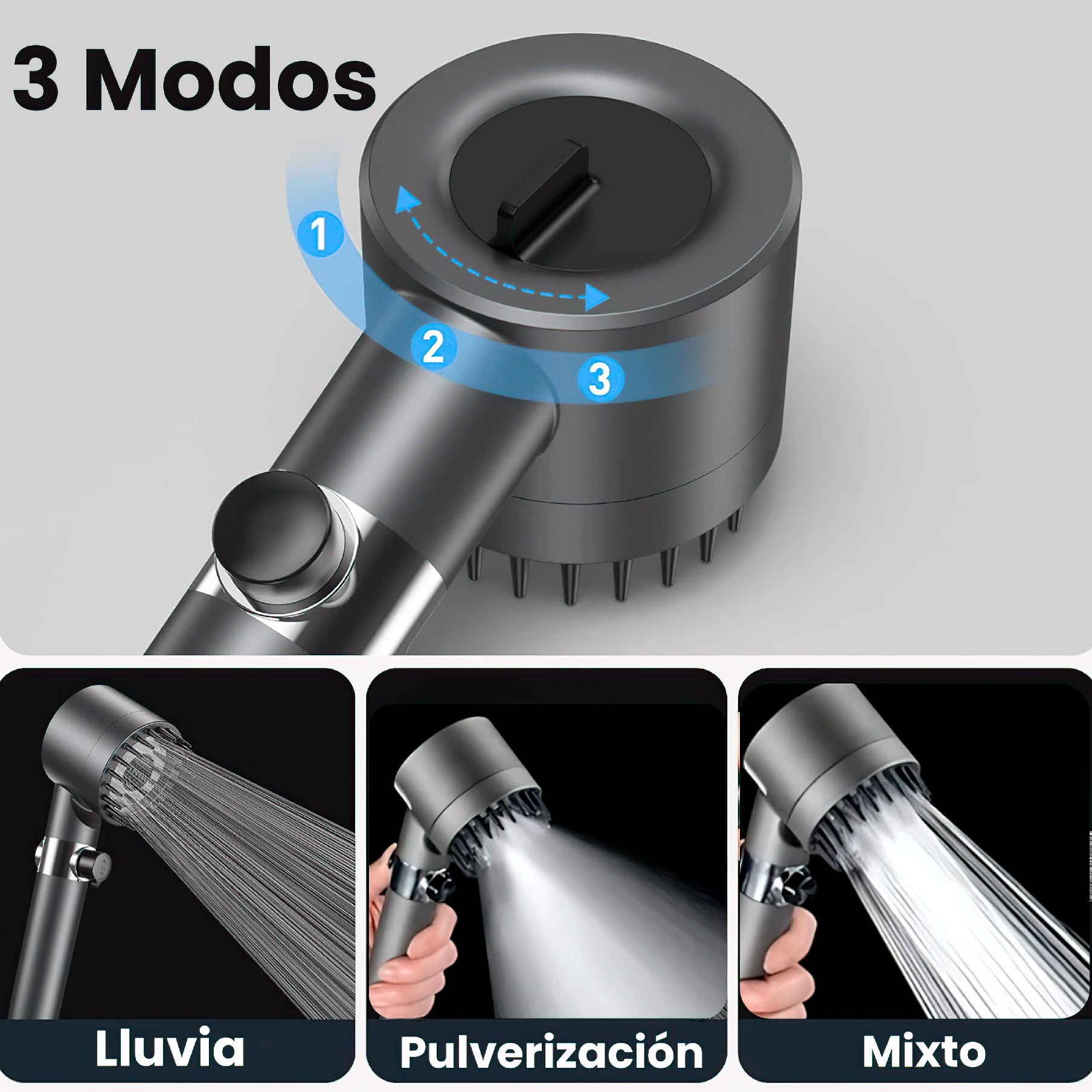 AquaSense™ – Alcachofa de Alta Presión