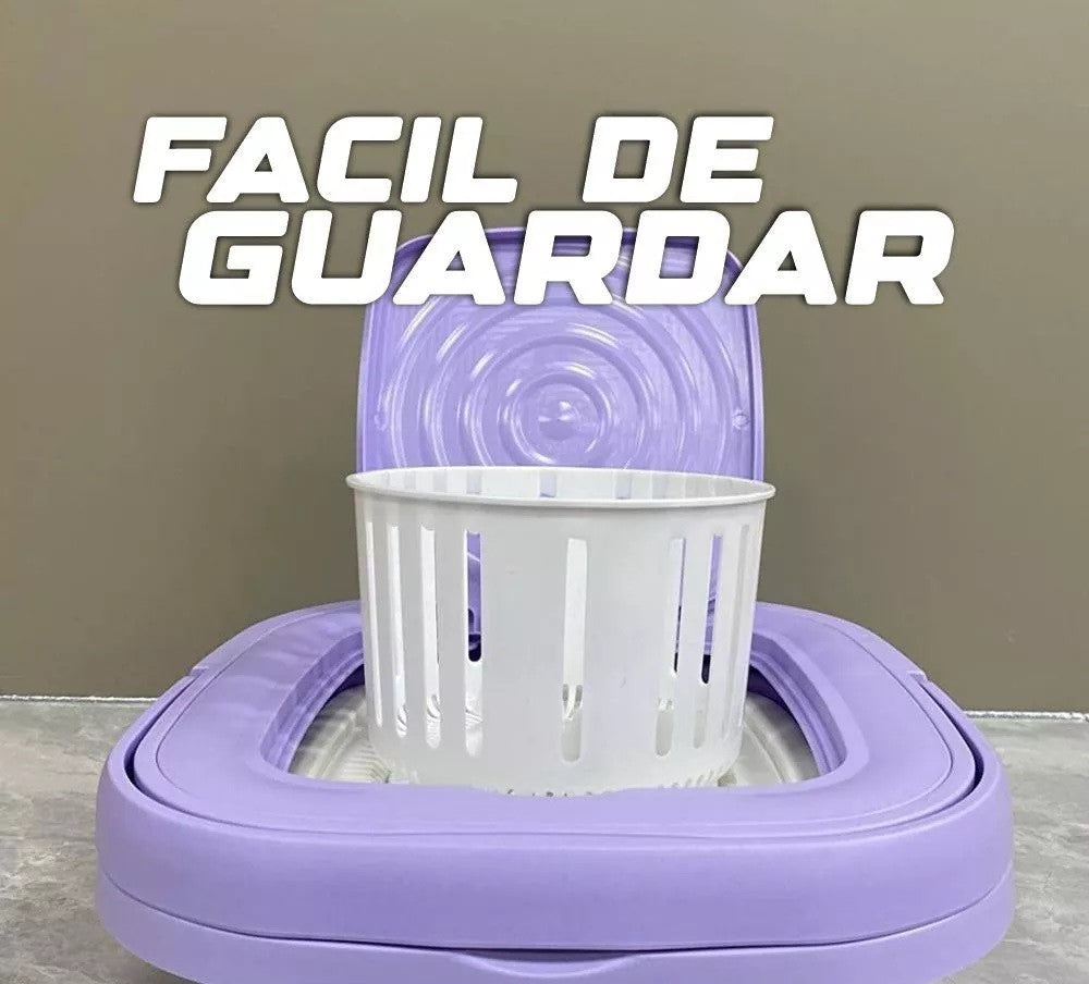 Mini Lavadora Portatil Plegable