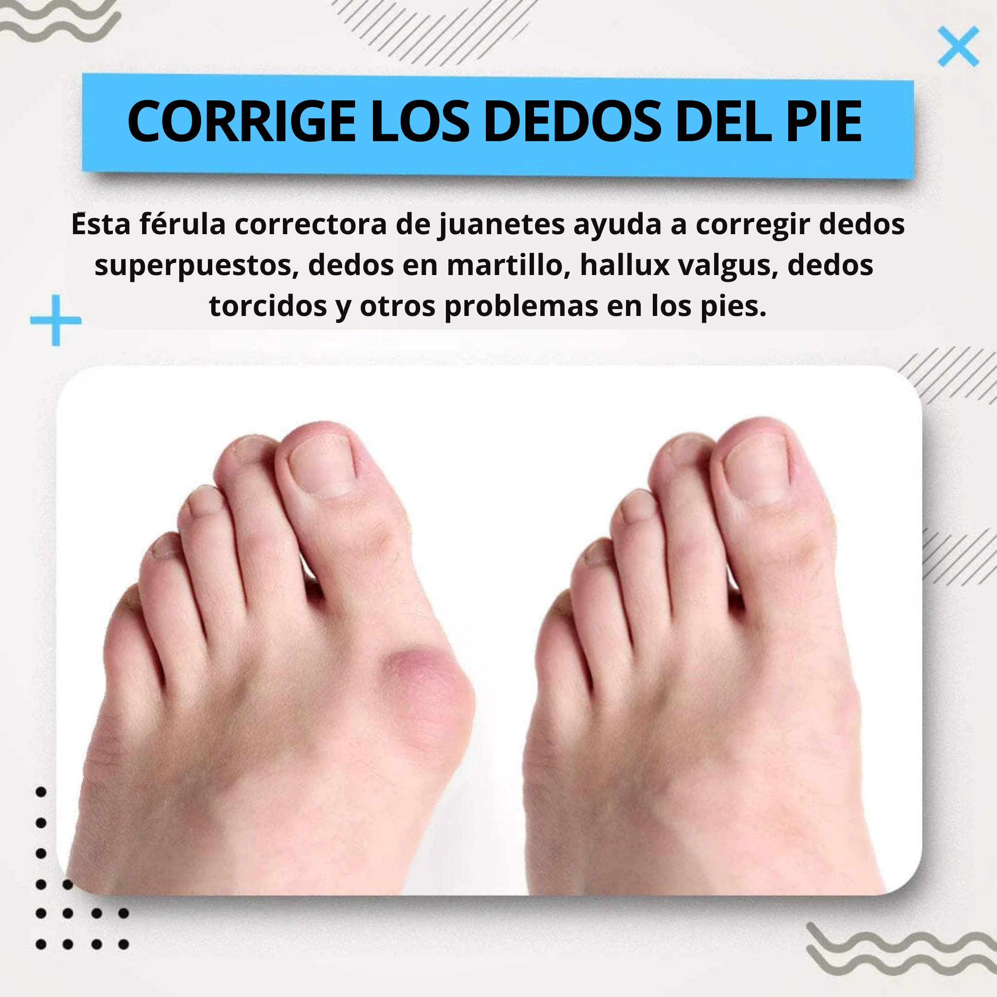 Corrector de Juanetes Plus