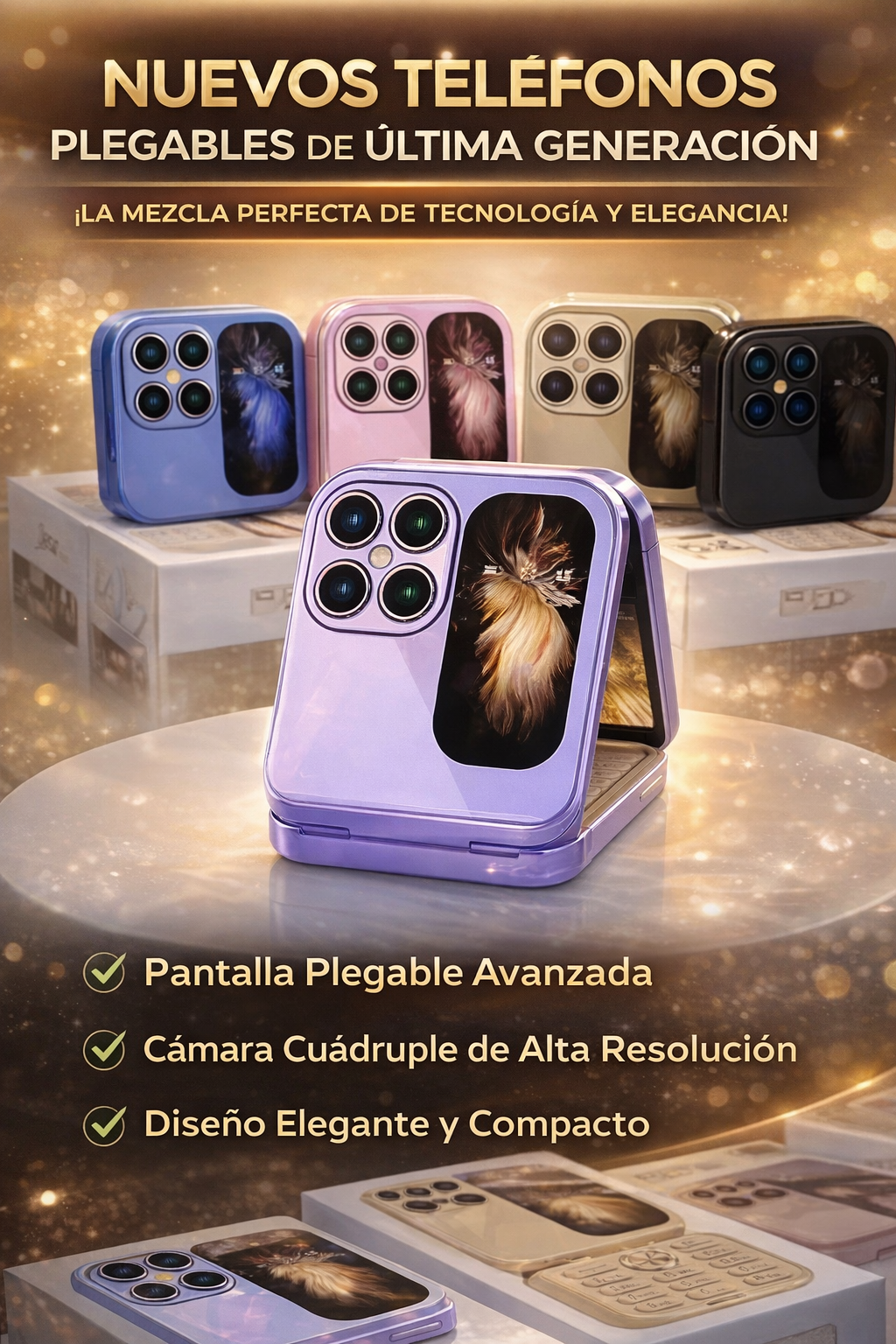 Mini Teléfono – Compacto, Elegante y Potente