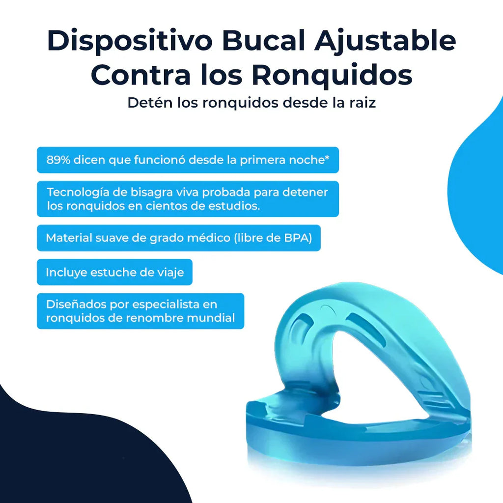 OFERTA 50% -  Silent Pro™(Aurelius) Elimina los ronquidos, desde la primera noche. Cómodo. Seguro. Efectivo.