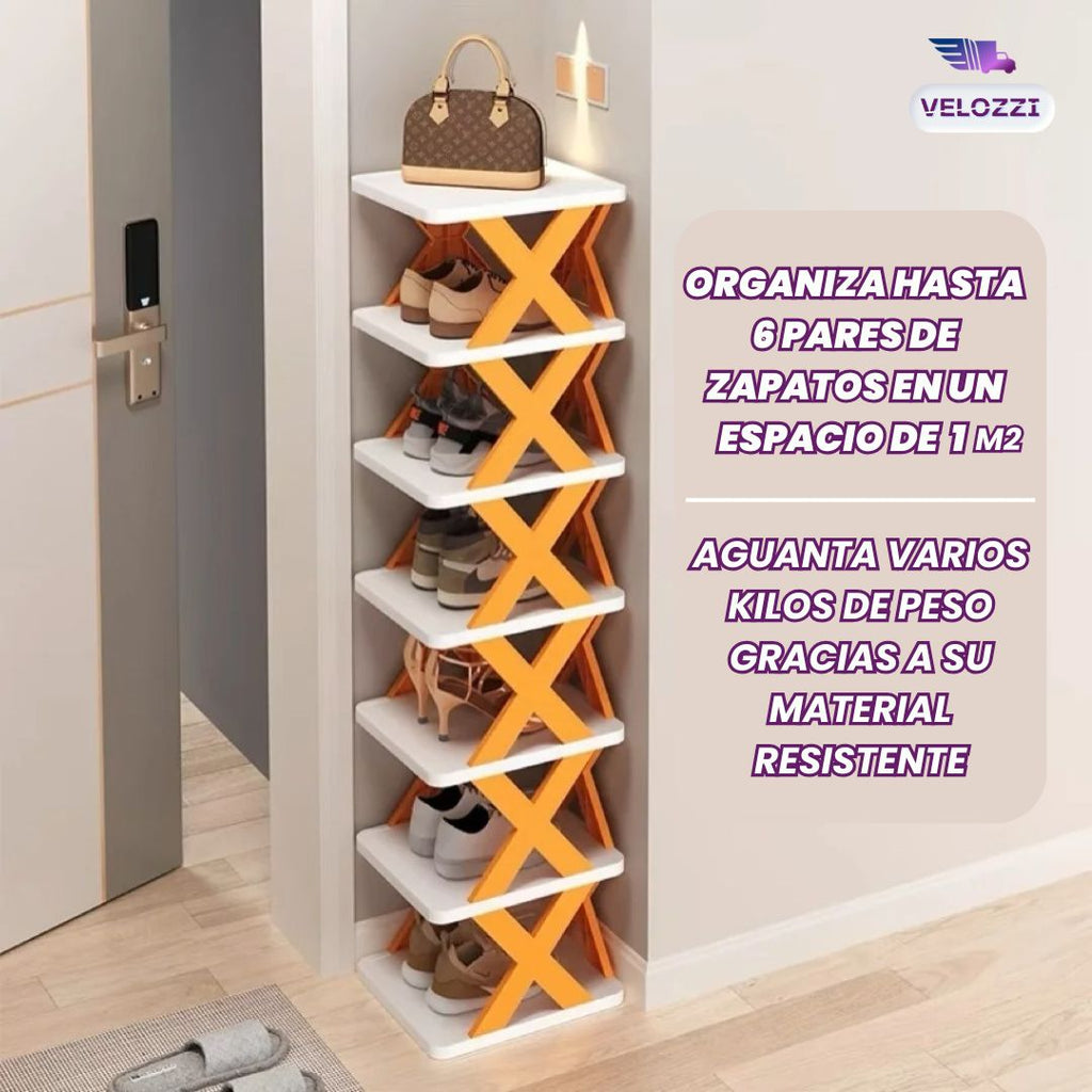 EASYFLEX® - ZAPATERA PLEGABLE DE 6 PISOS