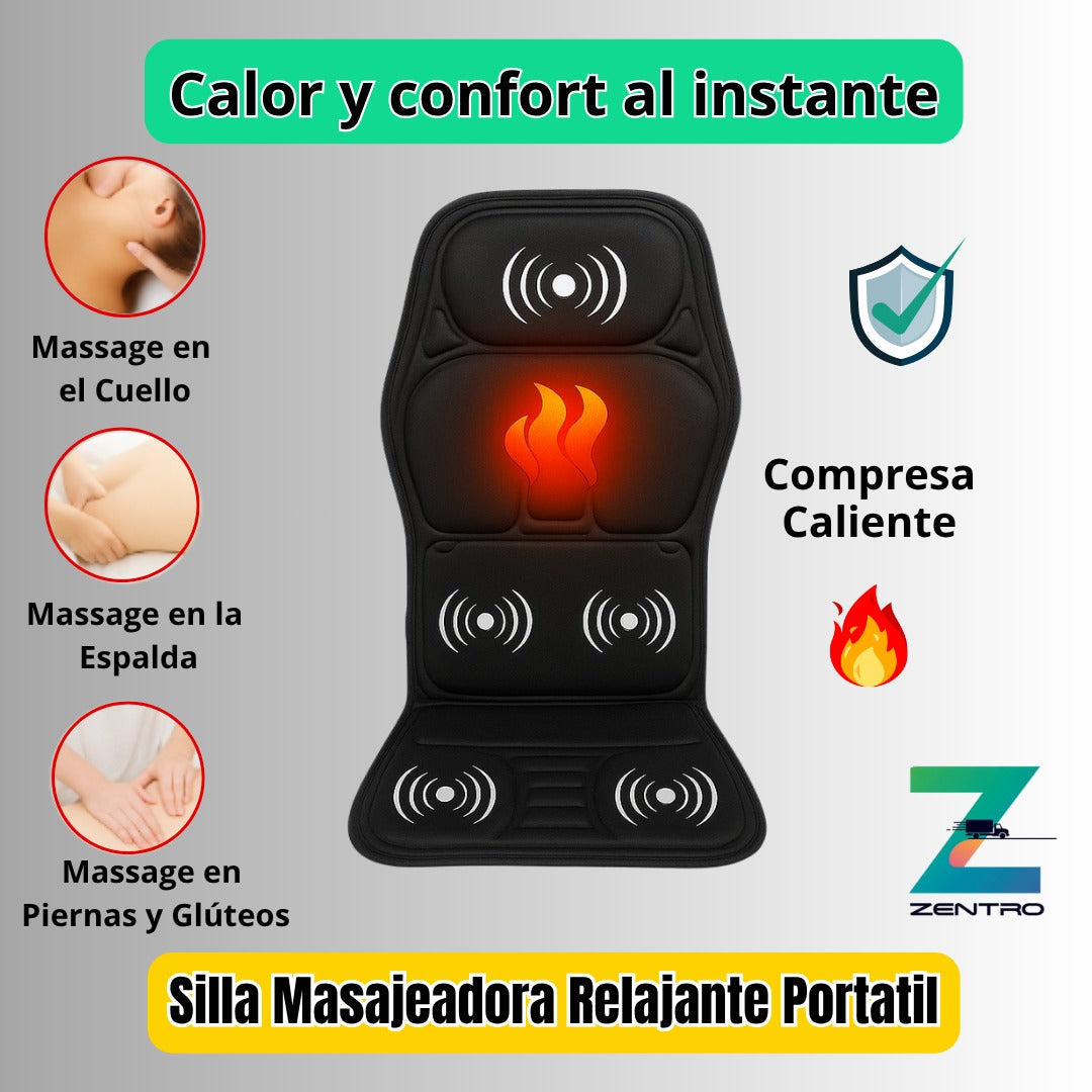 Silla Masajeadora Relajante Portatil