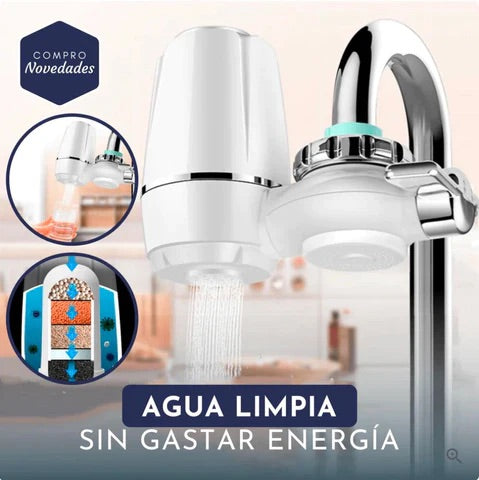 Filtro de agua para grifo Waterjet® reutilizable