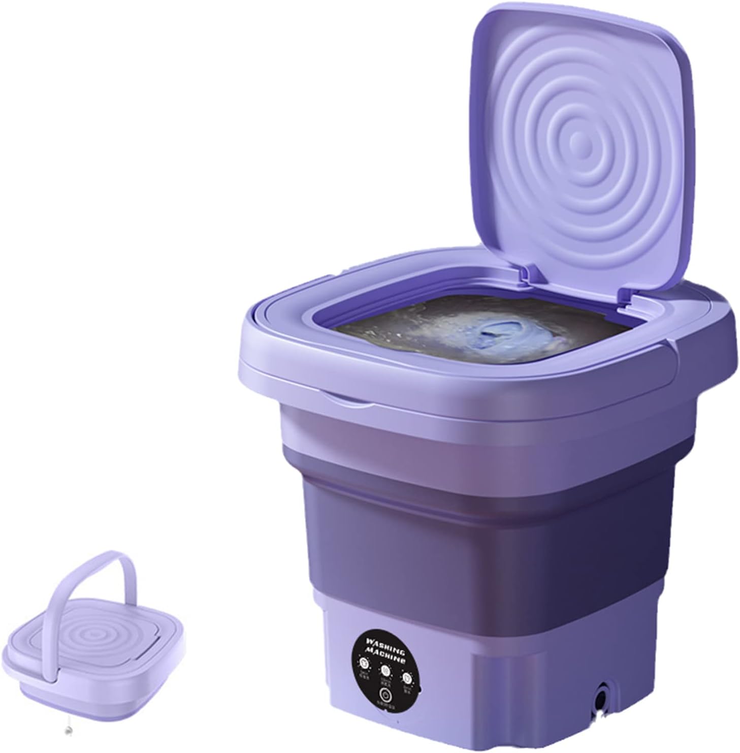 Mini Lavadora Portatil Plegable